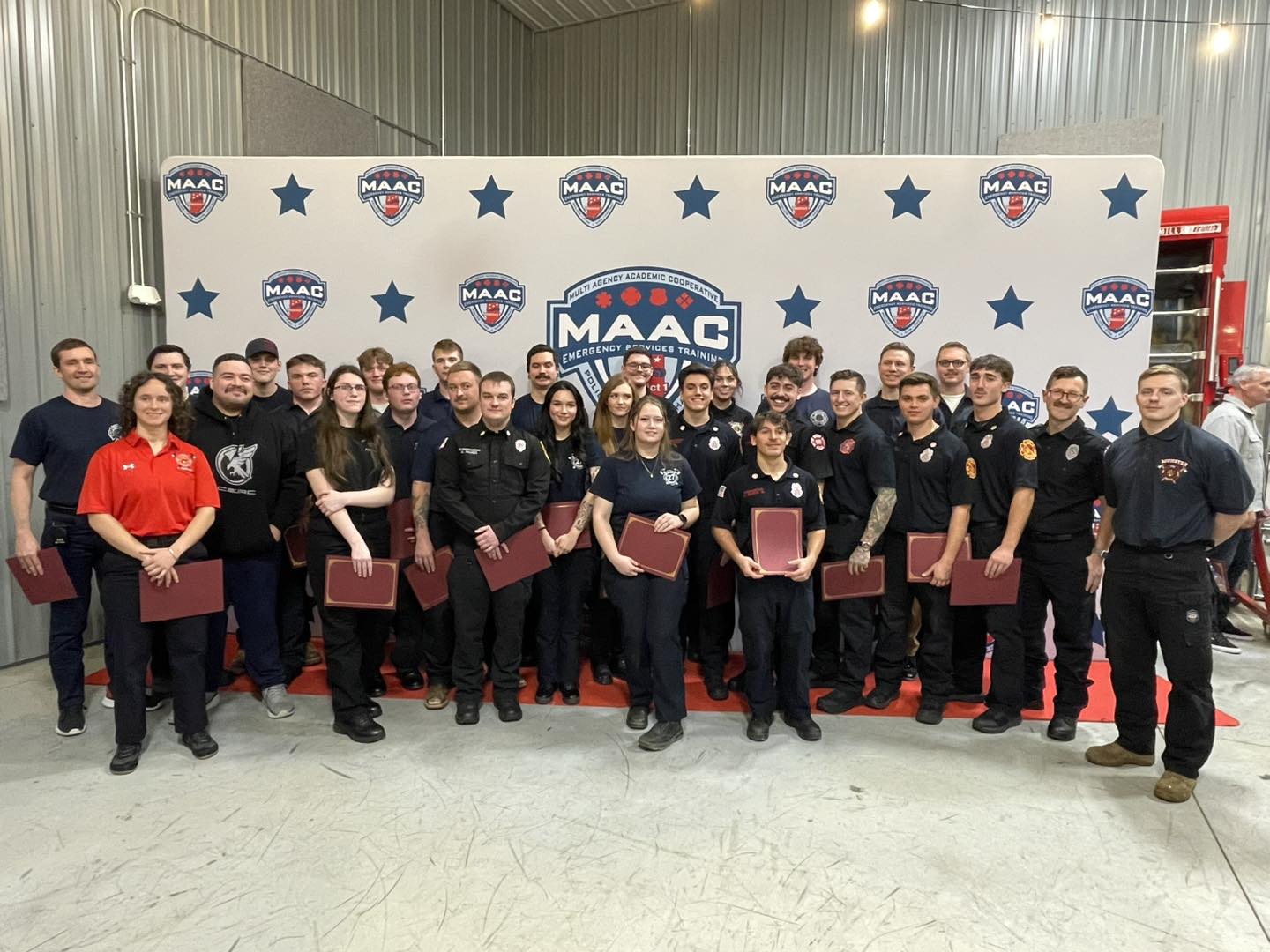 Thirty-one recruits have graduated from the MAAC Foundation's Fire Academy.