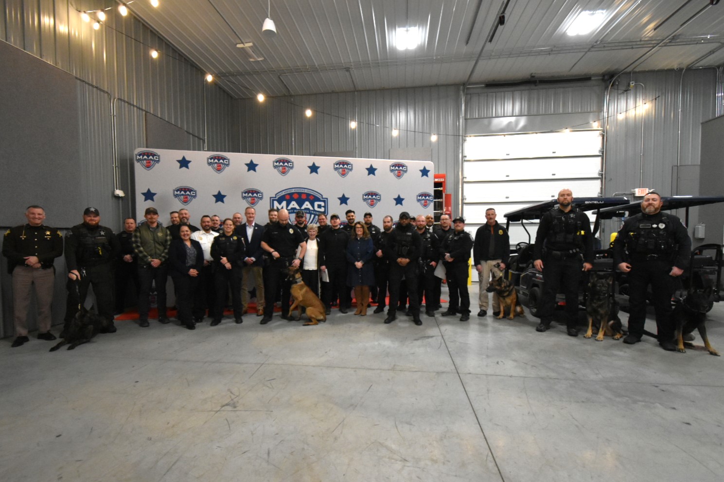 Police dogs in Northwest Indiana got a $60,000 boost in the first round of funding through a new MAAC Foundation K9 grant program.