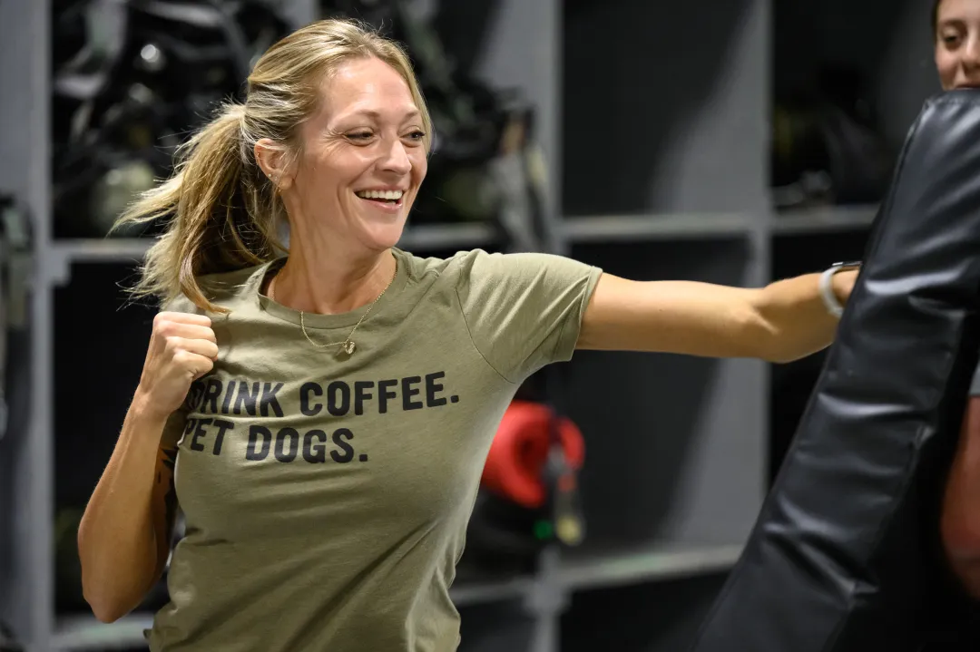 Hypervigilance and situational awareness are just two of the points instructors offered to women and girls in a self-defense class at the Multi Agency Academic Cooperative on a recent Friday evening.