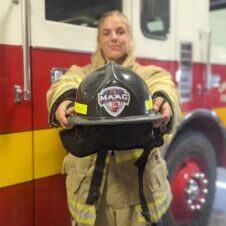 The MAAC Foundation is proud to celebrate the accomplishments of Audrey Govert, who, starting December 1, 2024, will serve as only the 6th female firefighter to join the Valparaiso Fire Department. Audrey’s journey from MAAC Facilities Technician to firefighter and EMT is a testament to her hard work, determination, and passion for helping others.