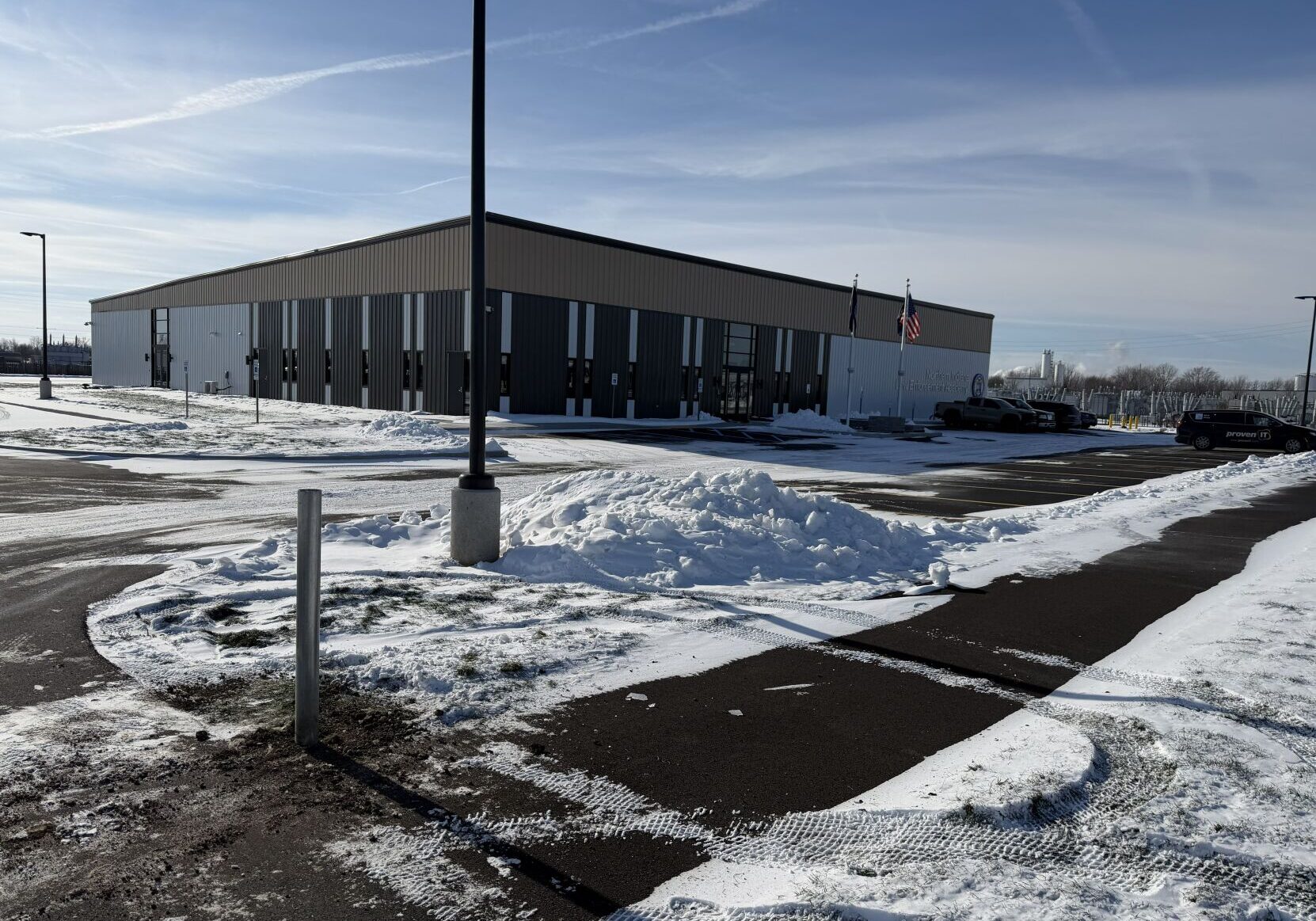 The new Northern Indiana Law Enforcement Academy across from the MAAC Foundation in Valparaiso more than doubled its space to 21,000 square feet. The new facility will train recruits from more than 60 law enforcement agencies across northern Indiana, mostly from Northwest Indiana and the Michiana area.
